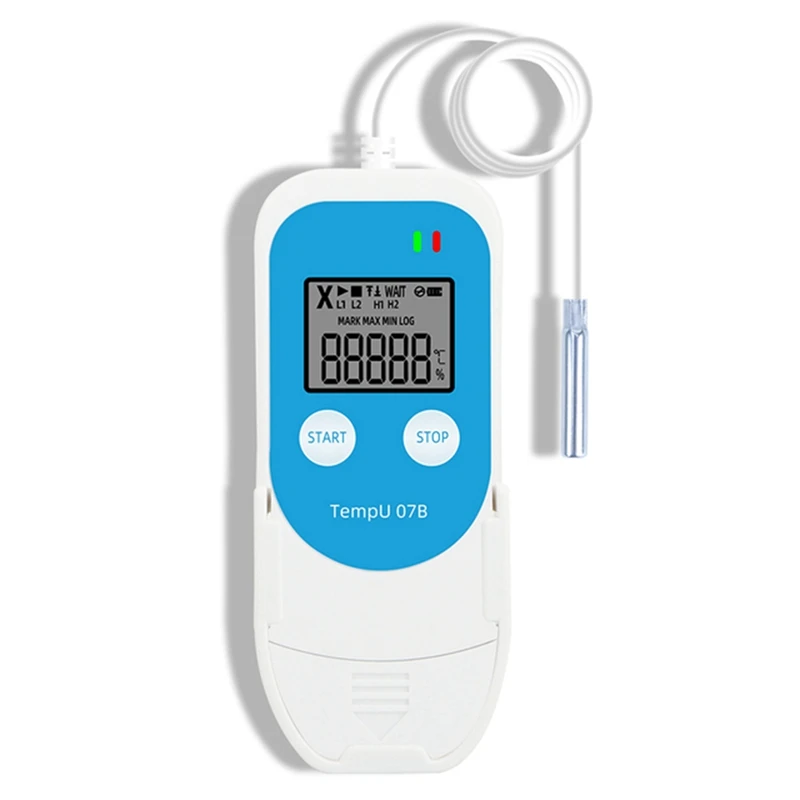 

Tempu 07B Temperature/Humidity Recorder Digital USB Data Logger Thermometer Hygrometer For Refrigerator Storage