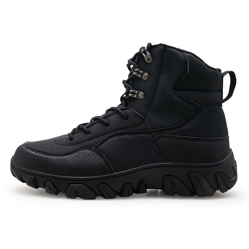 Winter hiking shoes Men's leather hunting hiking sneakers Outdoor hiking Men's tactical boots Women's boots size 39-47 plus