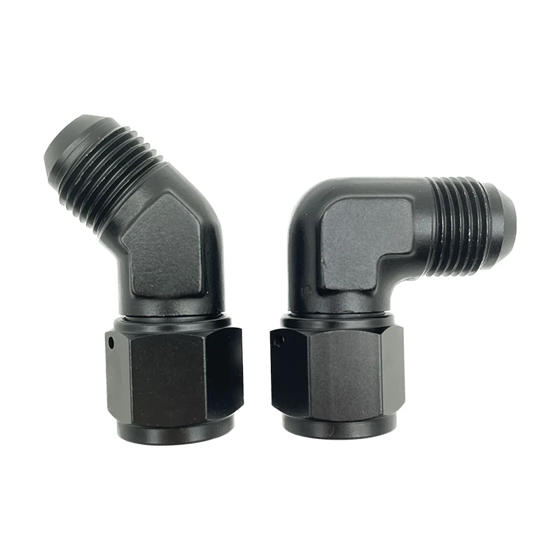 Фитинги для масляного топлива Анодированный алюминиевый адаптер топливного