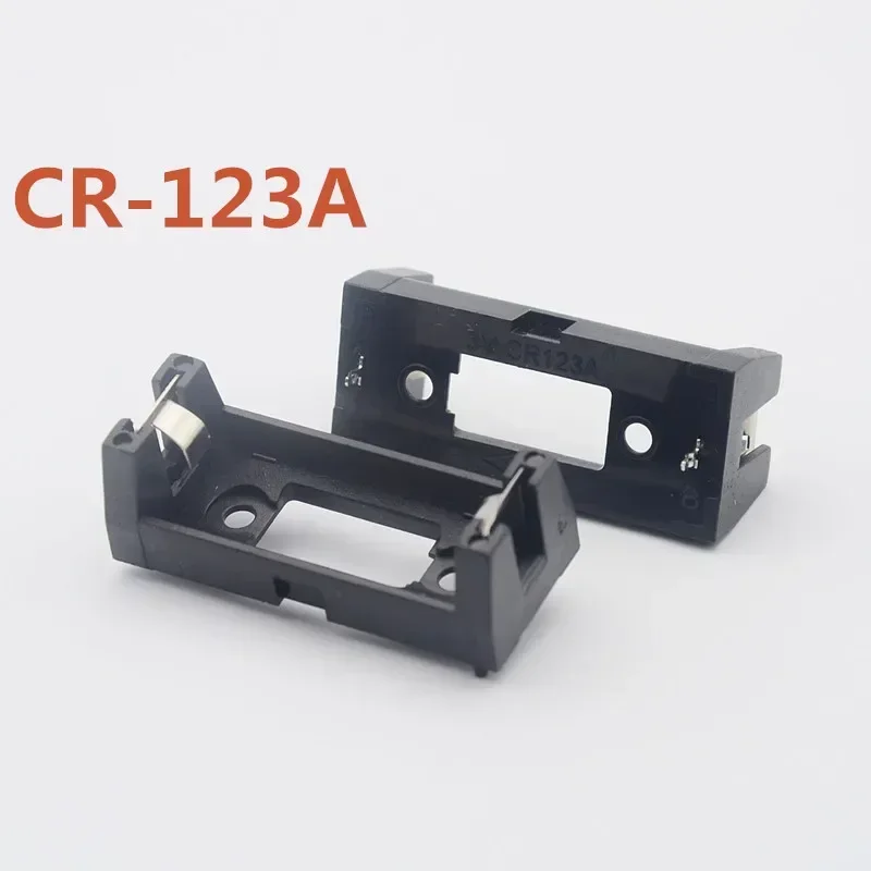 5 шт./лот CR123A 16340 LIR123A держатель батареи коробка зажим чехол розетка с штифтами для