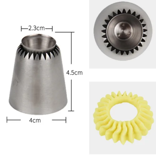 

Набор кондитерских насадок из нержавеющей стали