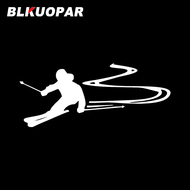 

BLKUOPAR для горнолыжного спорта, гоночная искусственная наклейка с защитой от царапин, водонепроницаемая защита для бампера, окон, мотоцикла, автомобиля, двери