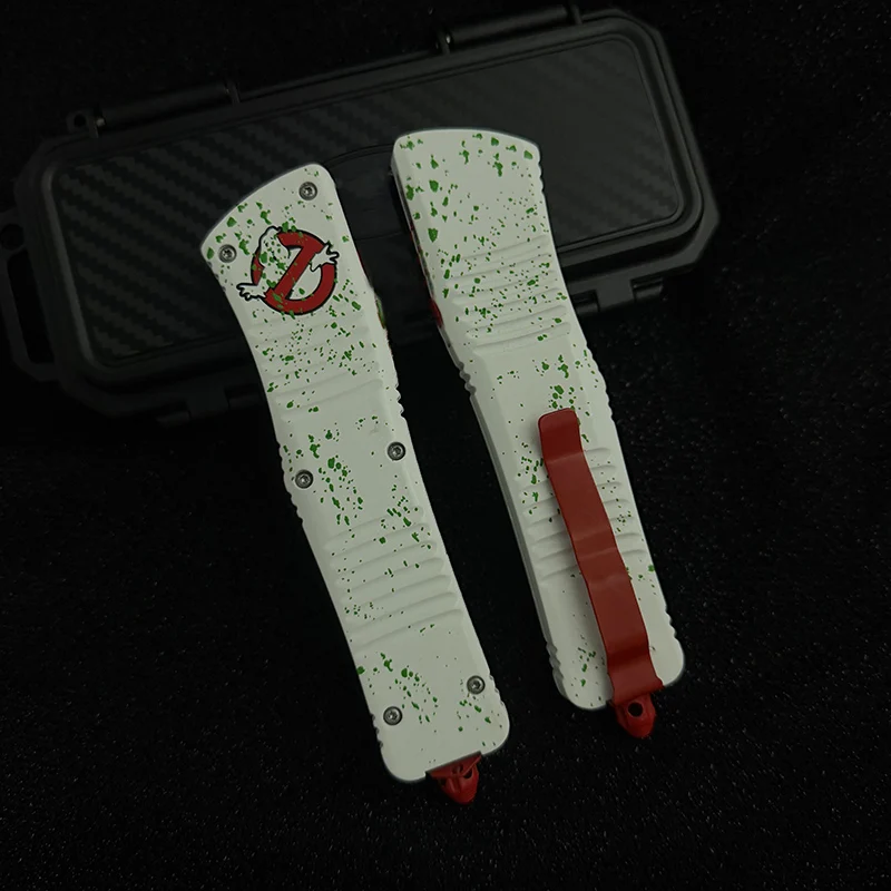 Фото Миниатюрный складной нож EDC из стали D2 с высококачественной рукояткой из цинкового сплава для путешествий, кемпинга и повседневного использования №3