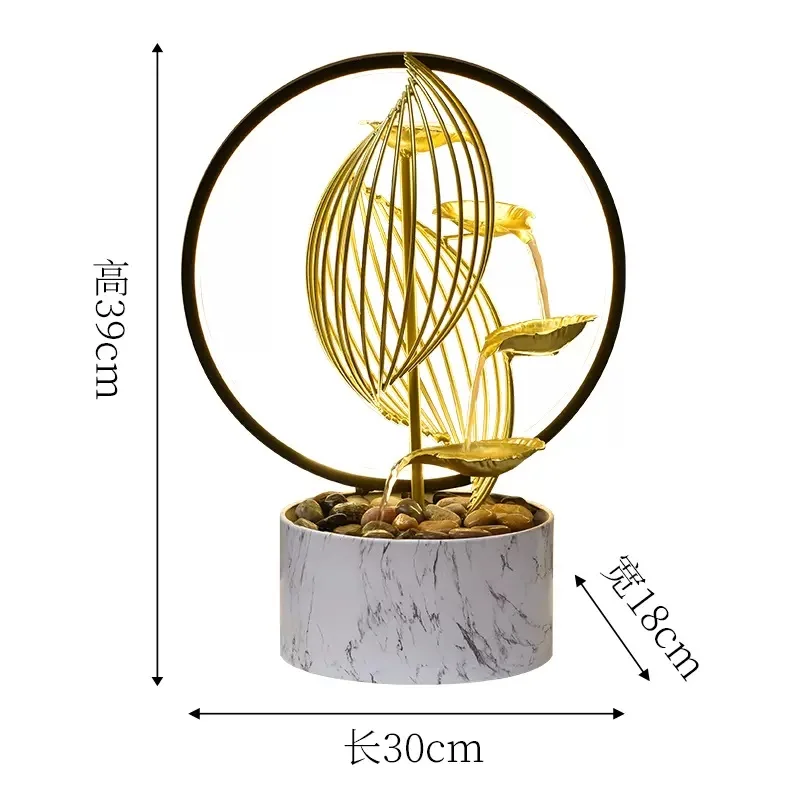 

modern 2022 popular style Tabletop water Fountains Indoor Relaxation Fountains home Decoration