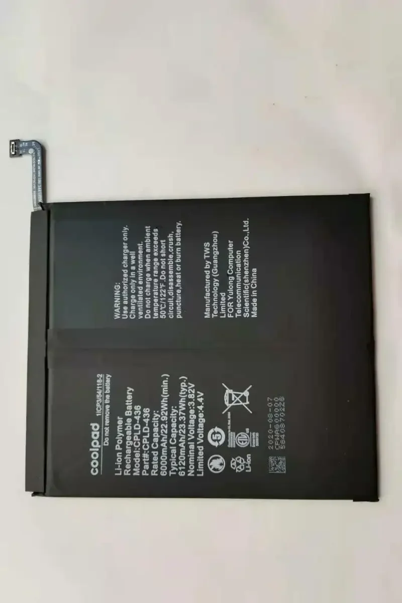 Для Coolpad 6 аккумулятор для плоского ноутбука CPLD-436