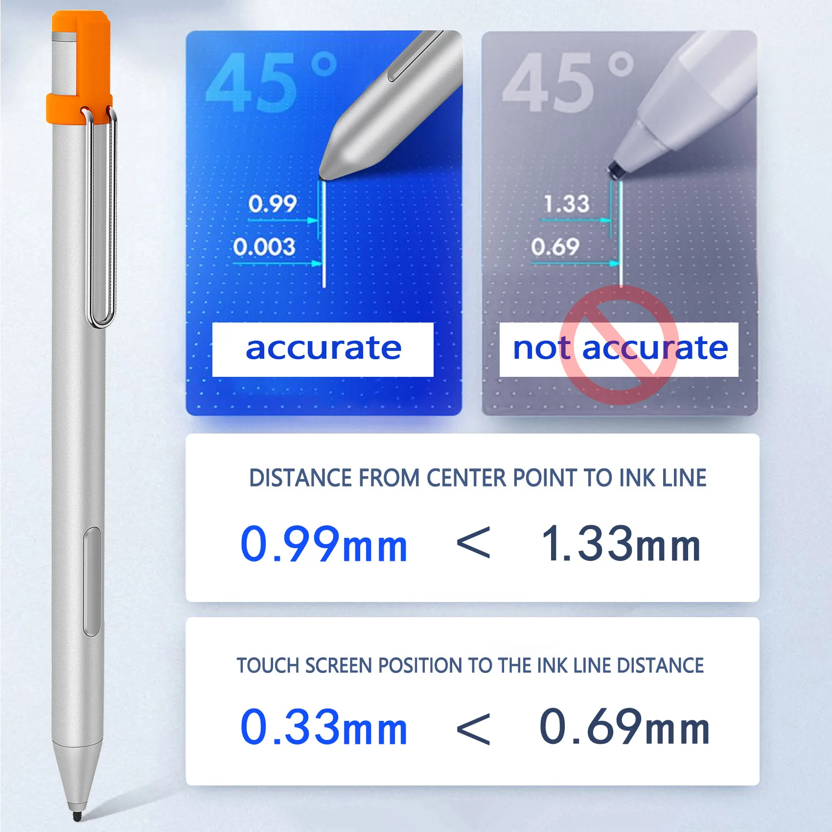 Стилус высокого давления HiPen H6 4096/пресс-ручка для планшета CHUWI UBook Pro