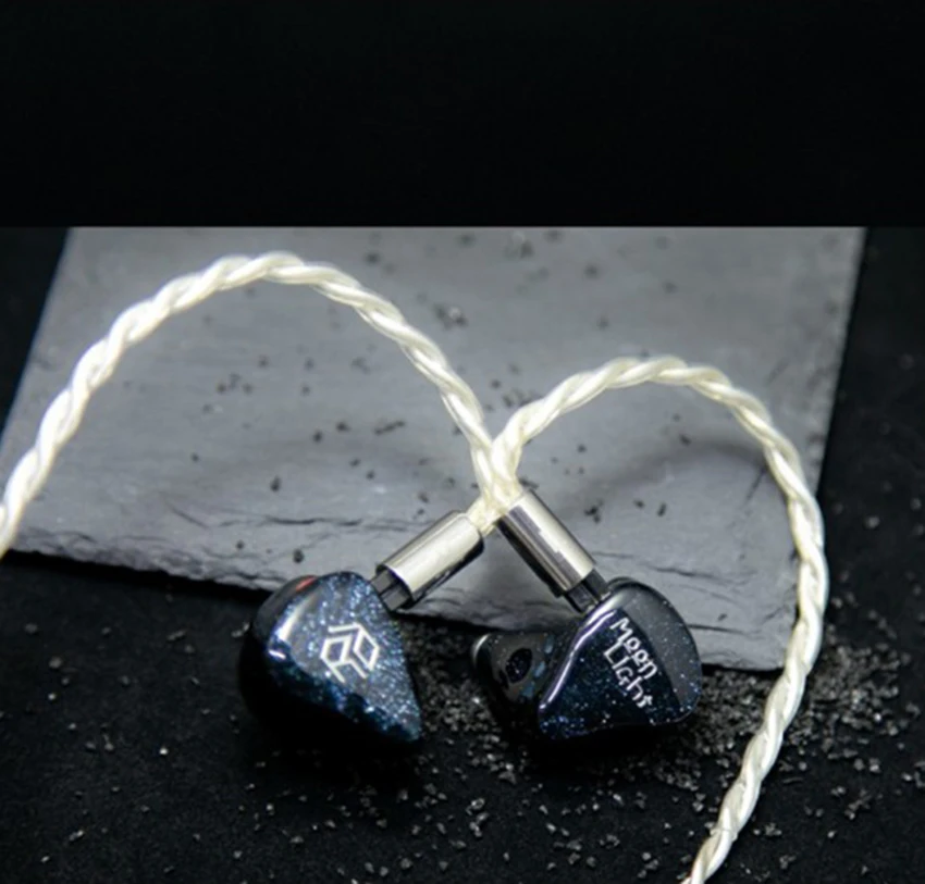 Yanyin Moonlight 2EST + 4BA 1DD Динамический драйвер Гибридный 2-контактный 0 78 мм Hi-Fi