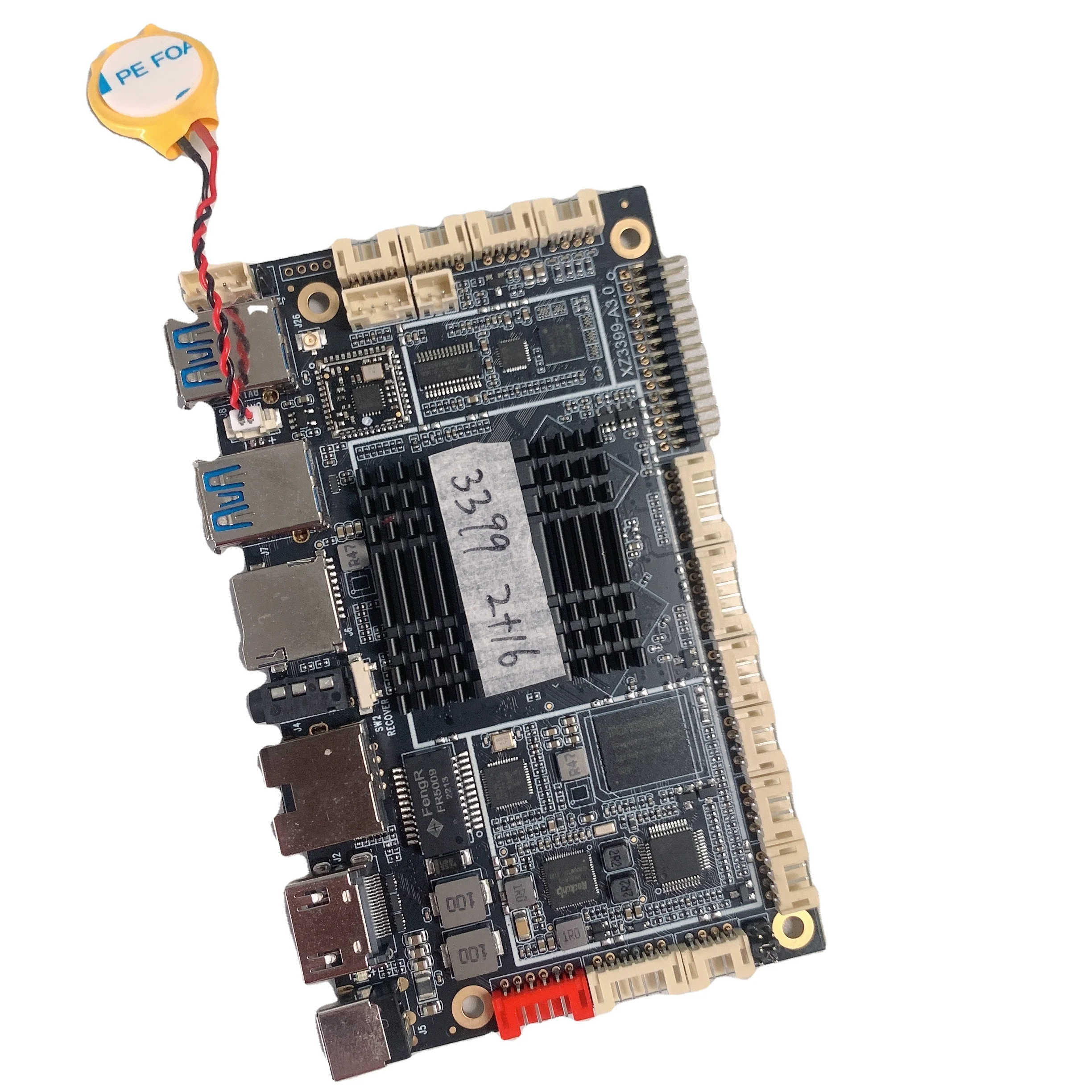 

ROCKCHIP RK3399 motherboard 4G RAM 16G 32G ROM USB3.0 2.0 EDP RS485 RS232 PCB PCBA