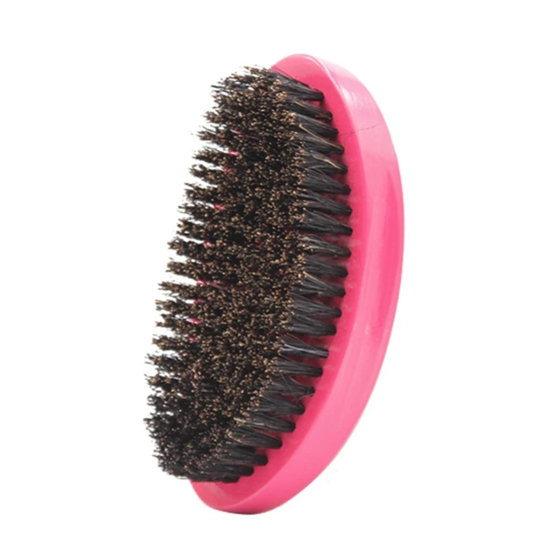 

Bristle Beard Brush Men's Shaving Brushes Portable Barber for Facial Cleaning Mustache Tools Salon Home Use