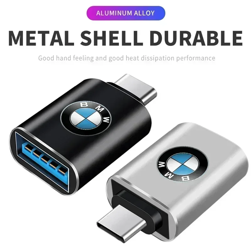 Автомобильный интерфейс Type-C к USB 3.0 мини-конвертер зарядный адаптер для BMW E46 E90 E60