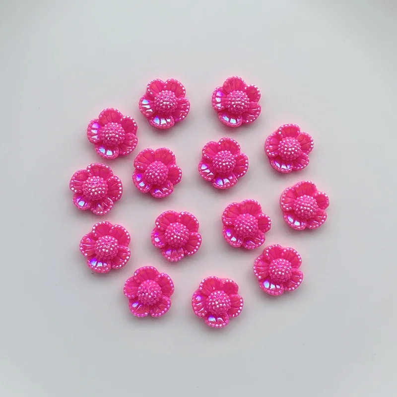 12 мм AB блестящий цветок стразы с плоской задней стороной альбом для скрапбукинга