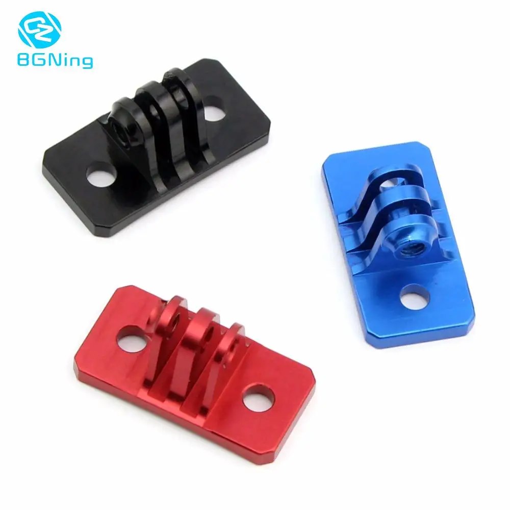 

Helmet Fixed Mount Adapter for Gopro Hero 8 7 6 5 4 yi SJcam Sports Action Camera Riding Racing Climbing Ski Skydiving Accessory