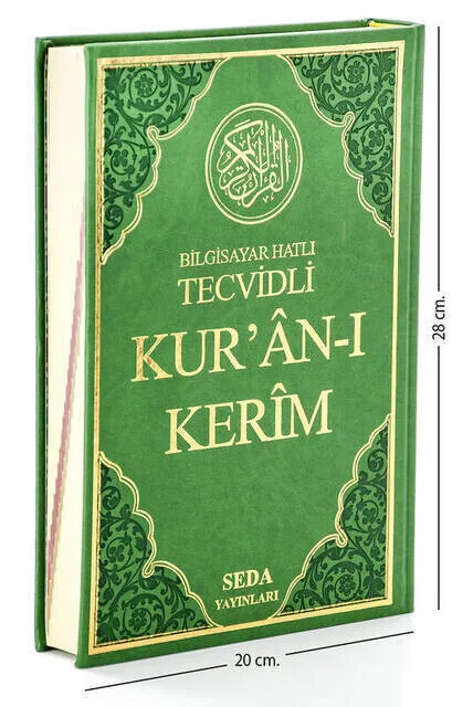 

IQRAH Tecvidli Holy Quran-Computer Dial-Lecterns Size-Seda Publishing House