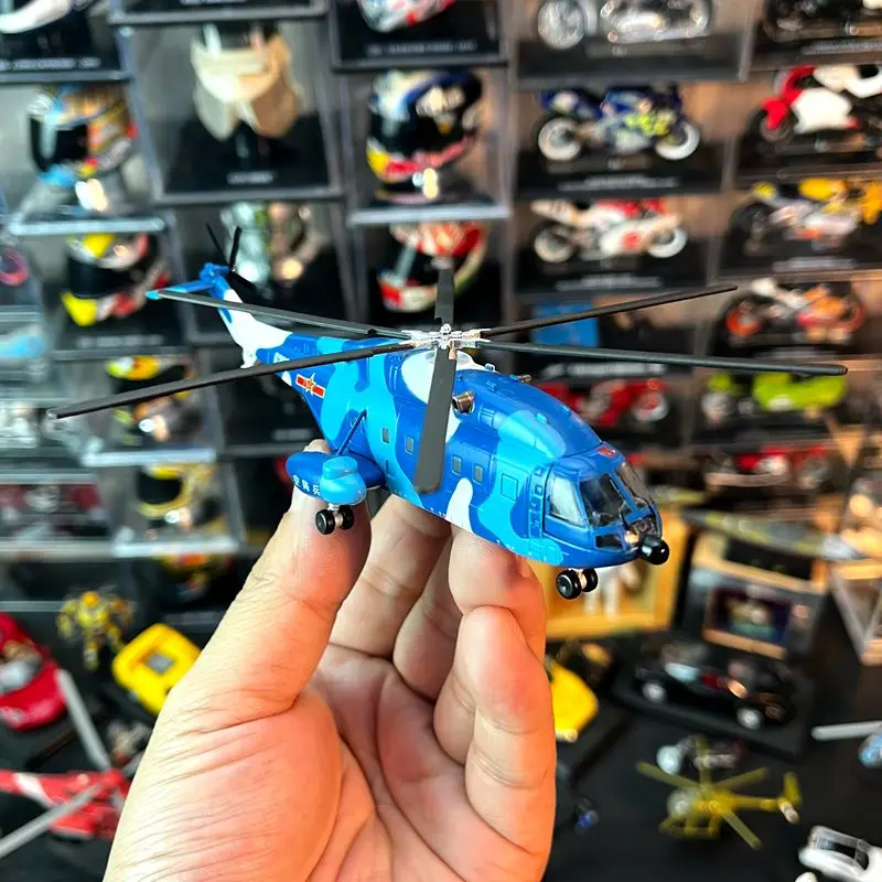 1: 144 модель самолета из сплава китайский военный самолет Z-8 navy камуфляжный