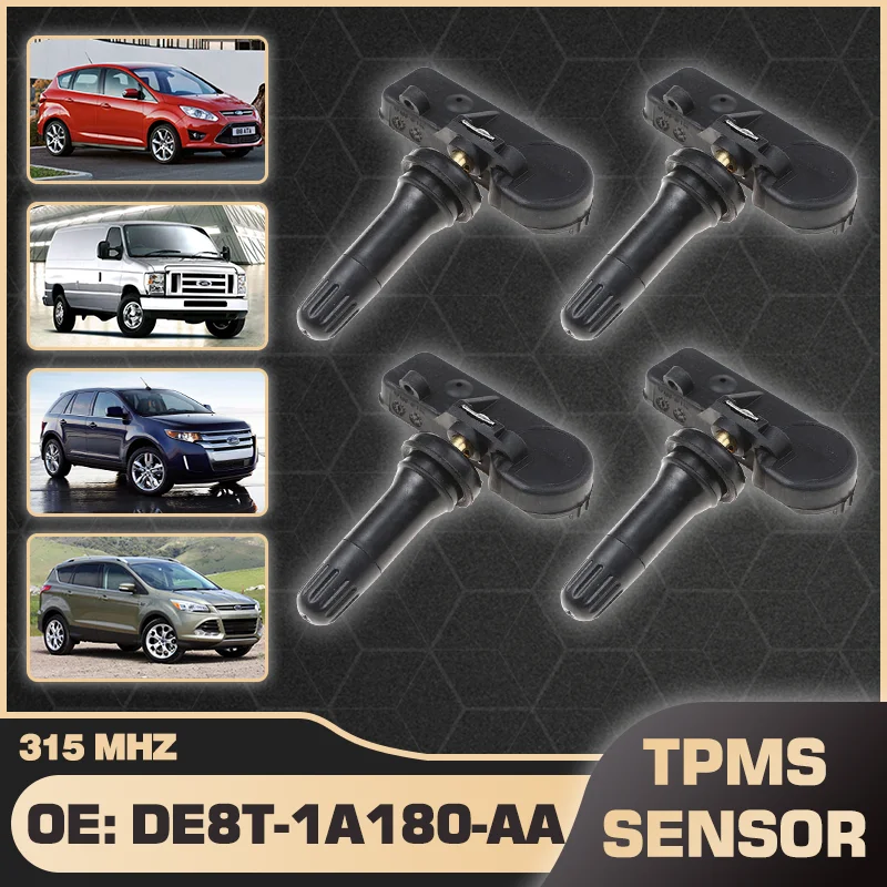 

Датчик давления в автомобильных шинах TPMS для Ford C-Max Ford E-150 E-250 E-350 E-450 Ford Edge Ford Escape 2009-2015 DE8T-1A180-AA 315 МГц