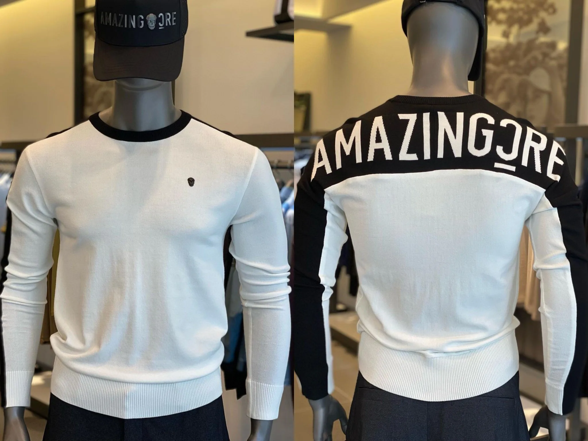 Crewneck Pullover Sweater Long Sleeve Sweaters for Men Regular-Fit ，Super Cool!