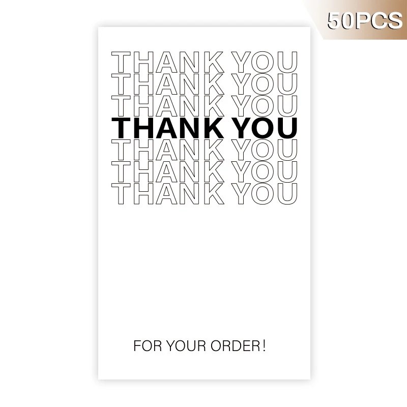 

Набор стикеров "Спасибо", 50 шт.