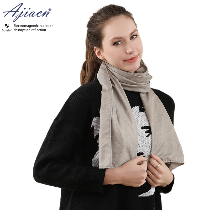 Скидка Новый защитный шарф от электромагнитного излучения, компьютер, защита шеи от Wi-Fi EMF