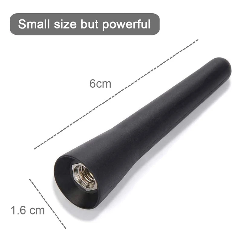 6.5 cm Universal Car Antenna Radio Accessories for VW MK4 Bora Golf 4 5 6 Passat Polo Touran | Aerials