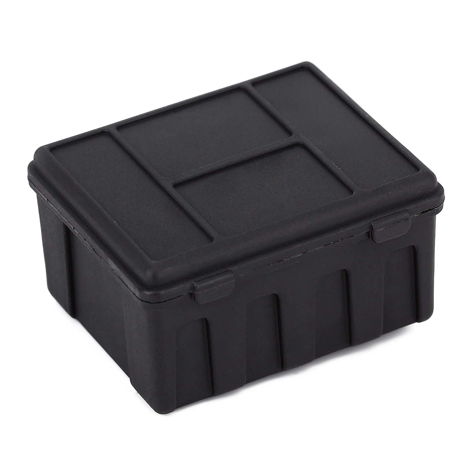 4 шт. черный пластиковый ящик для хранения багажа 1/10 RC Crawler TRX4 TRX6 Axial SCX10 90046 Redcat Gen8