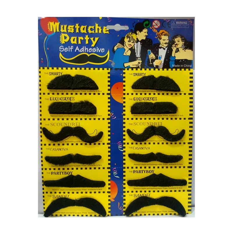 

Y3NF Fake Moustache Trick Toy Party Favor Supplies Gift Kids Children Baby Childhood
