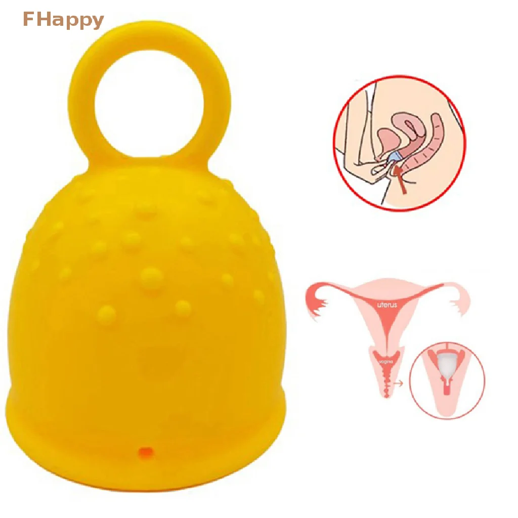 

47*64MM Portable Menstrual Cup Medical Silicone Leak-proof Lady Women Menstrual Period Cup Feminine Hygiene Product