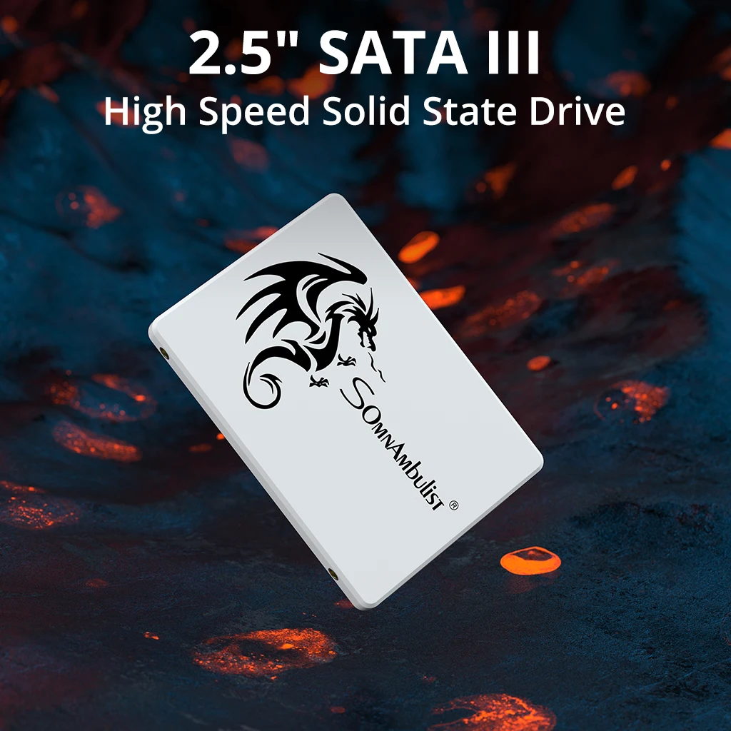 SomnAmbulist SSD 2.5: Lightning-Fast Storage for Laptops and Desktops - Available in 64GB to 2TB Capacities 2
