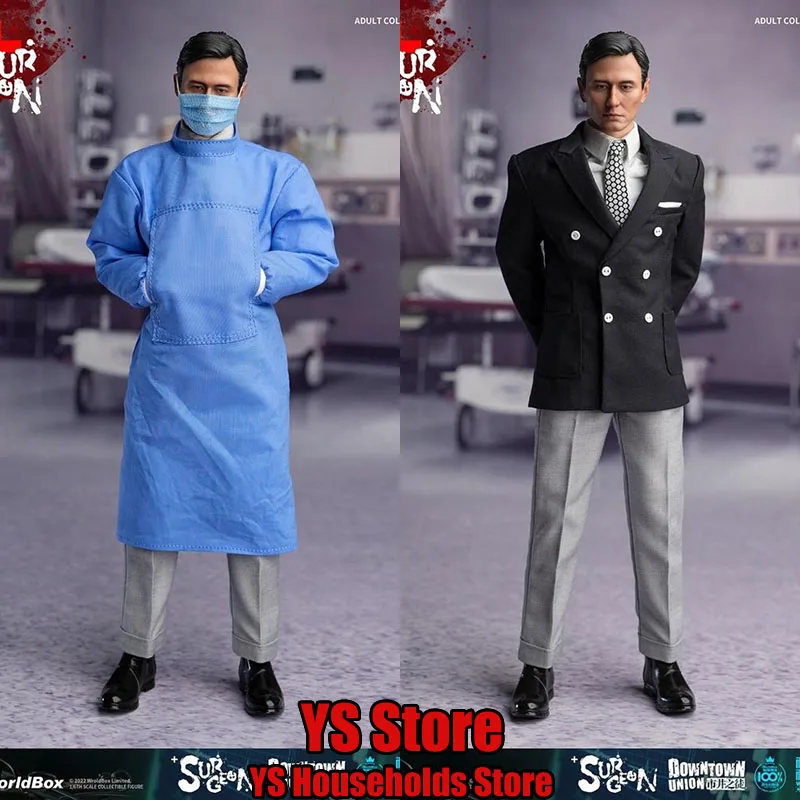 Limited Version Worldbox AT039 1/6 Chief Surgeon Man Soldier Downtown Union Series Original Delicate 12&quot Full Set Action Figure