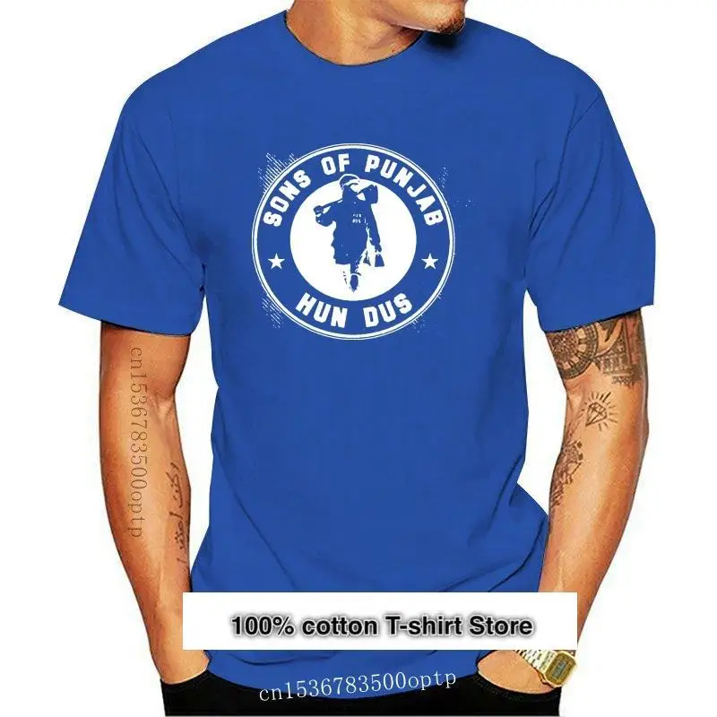 

Camiseta negra de los hijos del Punjab, nueva