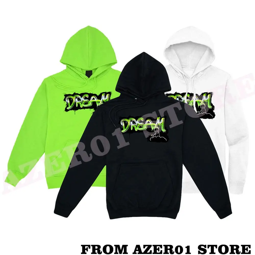 

dreamwastaken dream 27 million merch limited edition print hooede winter vacation unisex hoodies dream team smp