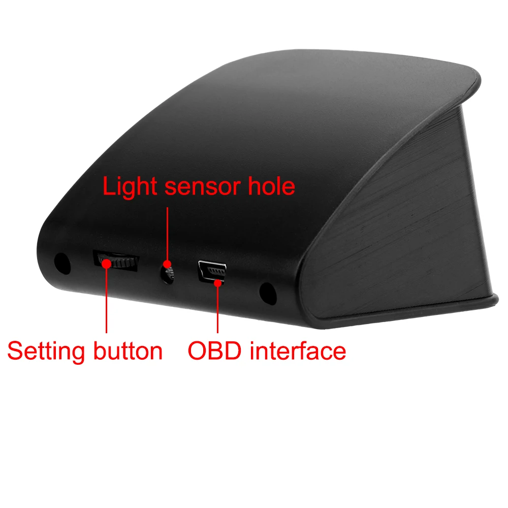 OBD Smart Digital Meter HUD P10 Многофункциональный дисплей с головкой автомобиля электрика