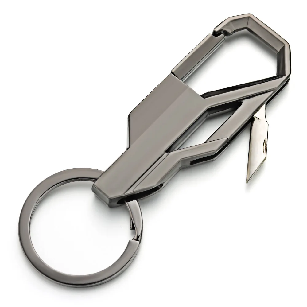 

Fahion Mini Small Knife Keychain Foldable Personalized Lettering Name For Car Key Holder Ring Chain Men's Metal Keyring K413