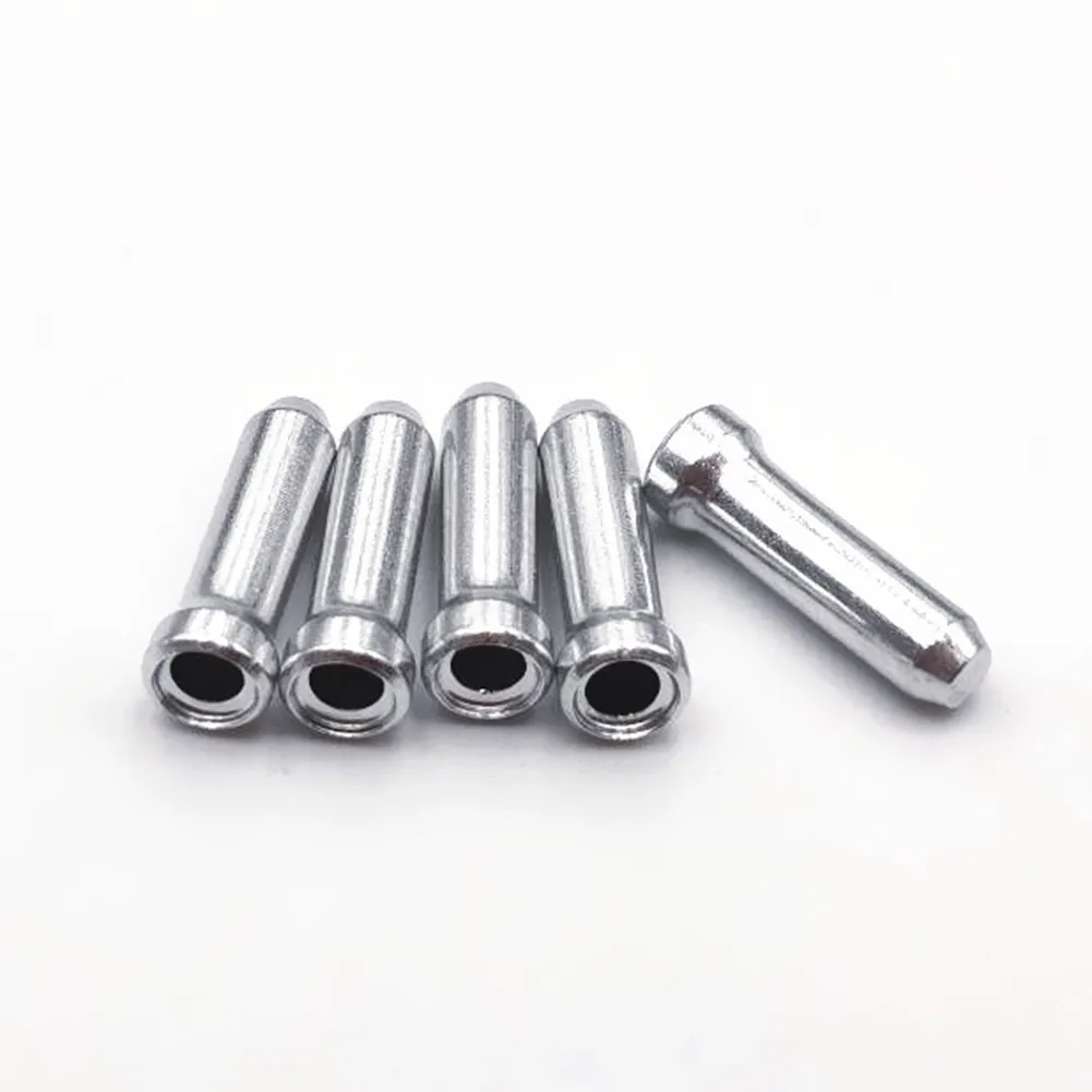 

100pcs 12 X 2mm Bike Wire End Cap MTB Bicycle Brake Shifter Inner Cable Tips Wire End Cap Crimps End Tips Cap Bike Parts
