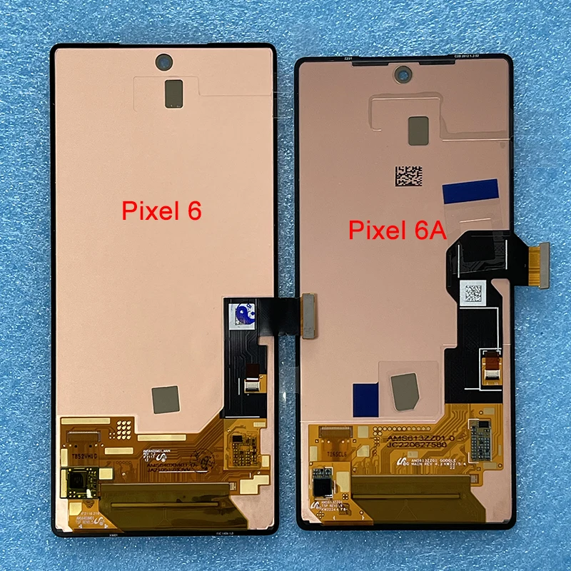 Kup Oryginalny AMOLED Dla Google Pixel 6 Pro 6 Pro Pixel 6A Wyświetlacz LCD Ekran Digitizer Panel Dotykowy Dla Google6 Pixel6 GB7N6 Rama LCD