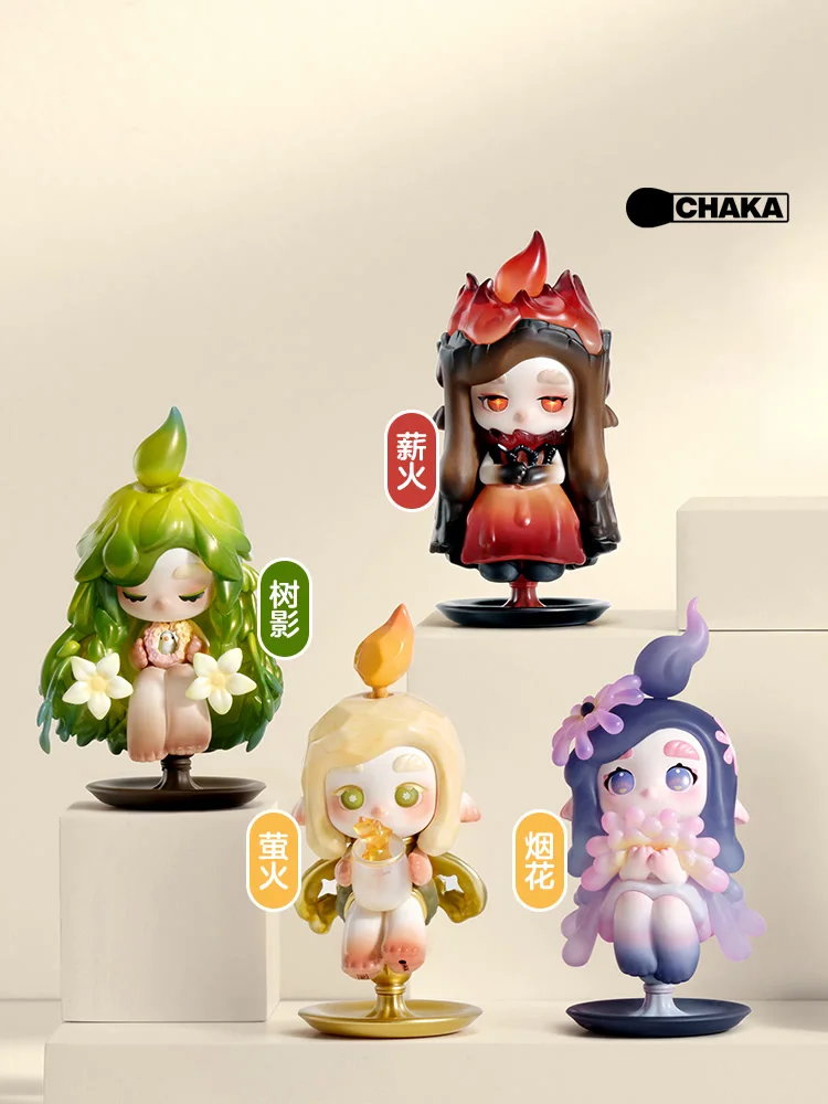 USER-X CHAKA Light Sprite Series Mystery Box слепая коробка Kawaii аниме фигурка милая игрушка подарок