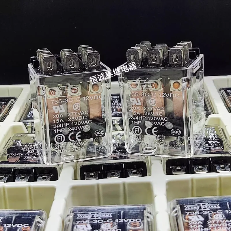 (Совершенно новый оригинал) 1 шт./лот 100% оригинальное реле: 735-3C-C 12 В постоянного