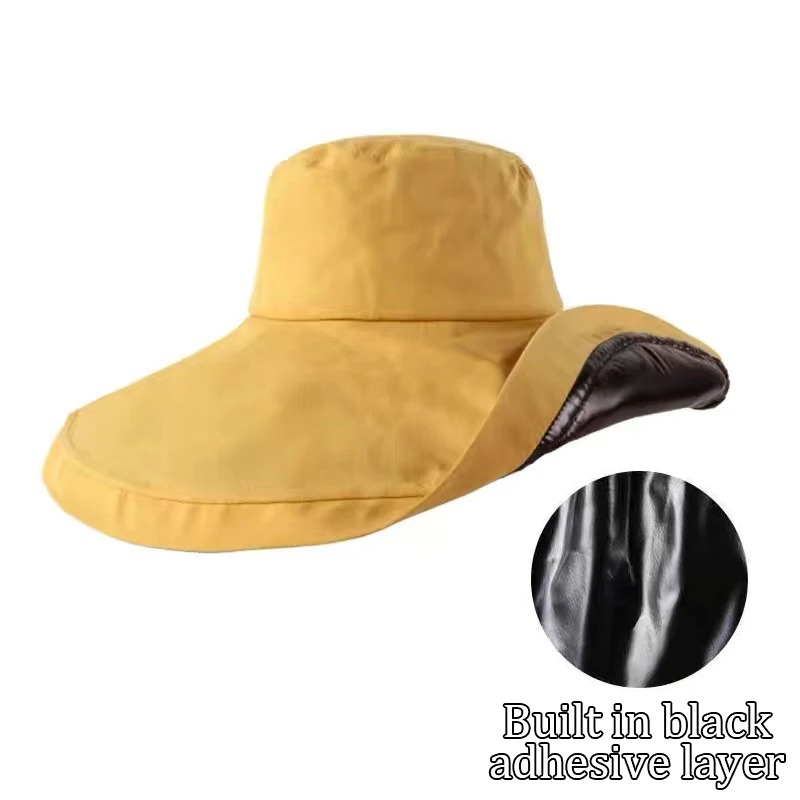 Женская Панама С Защитой От Ультрафиолета. Модная Складная Пляжная Кепка