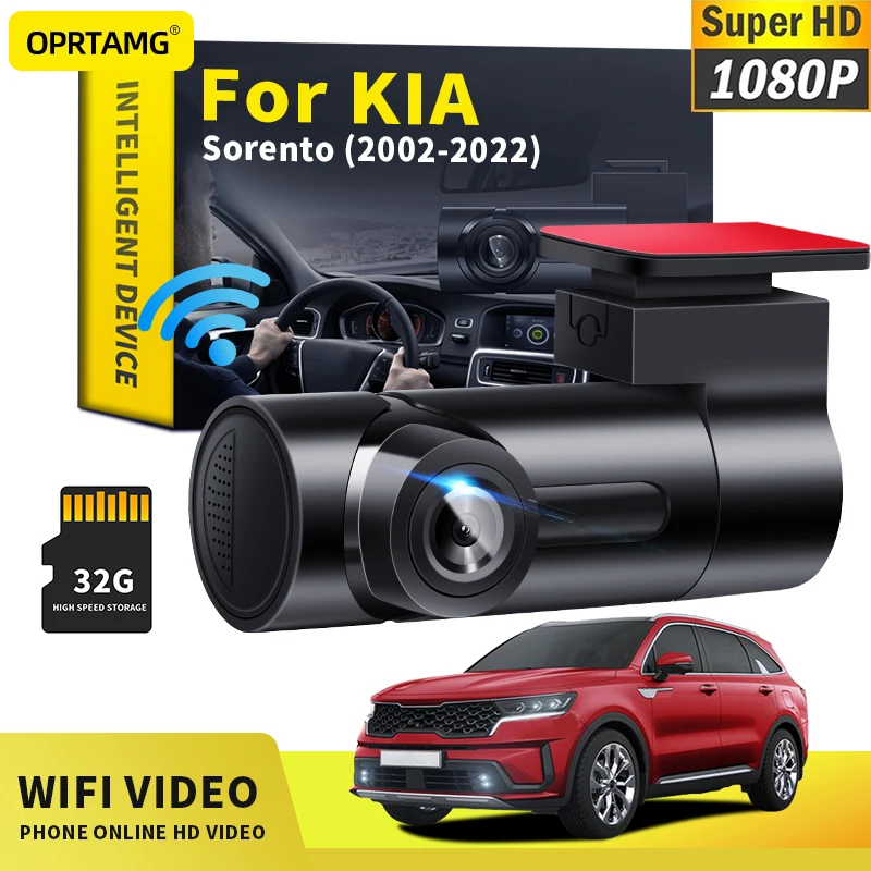 

Автомобильный видеорегистратор OPRTAMG, Автомобильный видеорегистратор MSC 1080P, HD-камера, Wi-Fi, видеорегистратор для KIA Sorento 1994 1995 1996 1997-2019 2020 2021 2022
