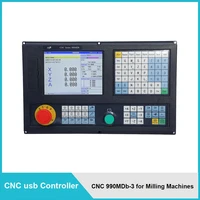 hot sell cnc milling machine controller for 3 axis cnc router to machine aluminum vmc cnc990mdb 3
