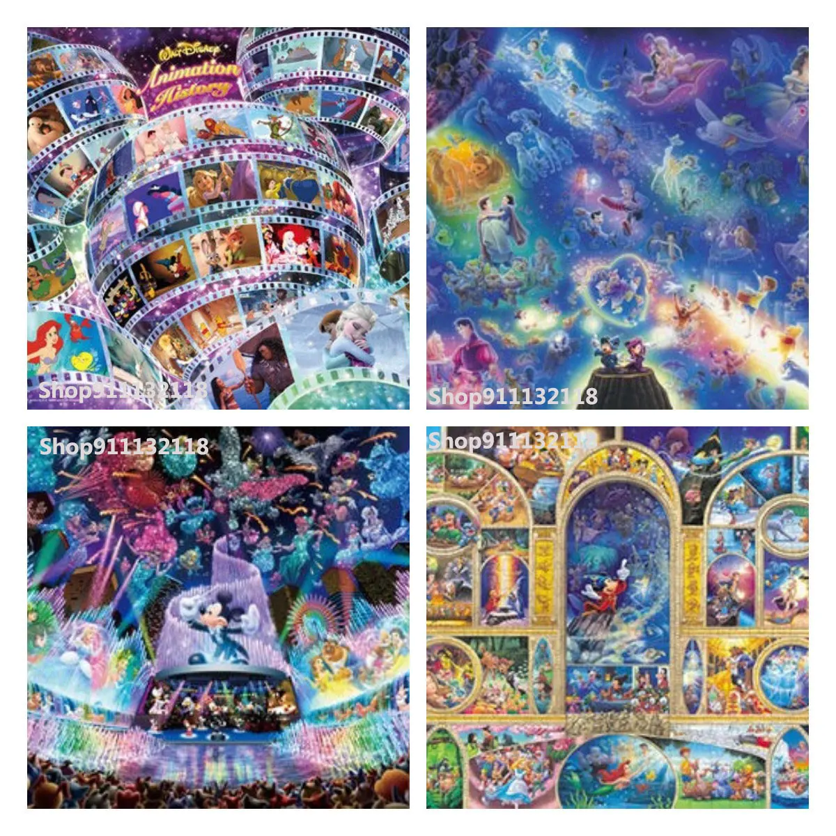 

Disney 5D DIY Diamond Painting "Disney Character" Full Square/Round Drill Rhinestone Diamond Embroidery Cross Stitch Home Decor