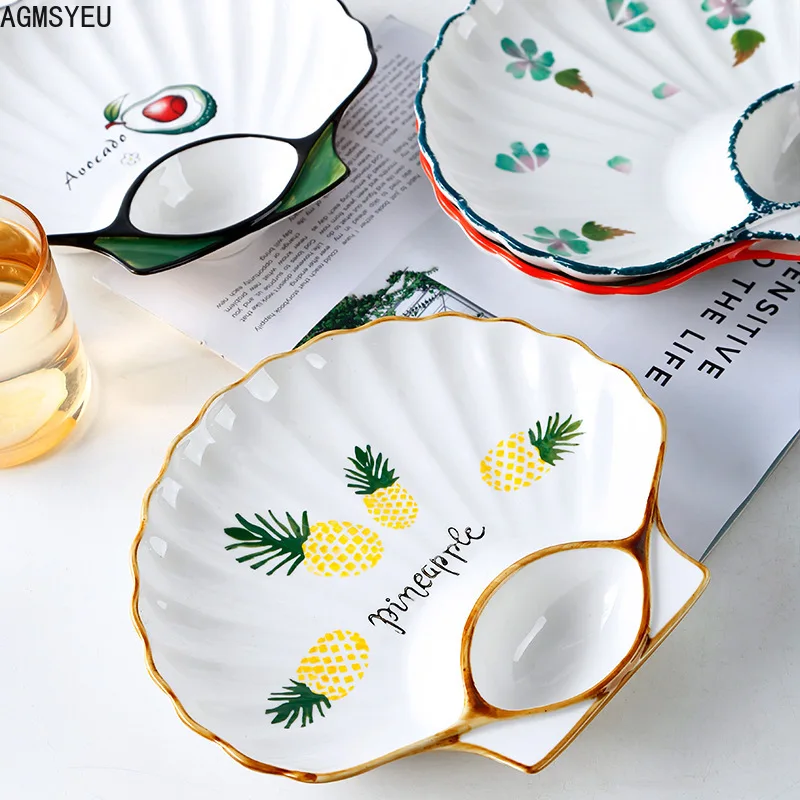 AGMSYEU креативные рандомные керамические поделки ракушки разноцветные насадки