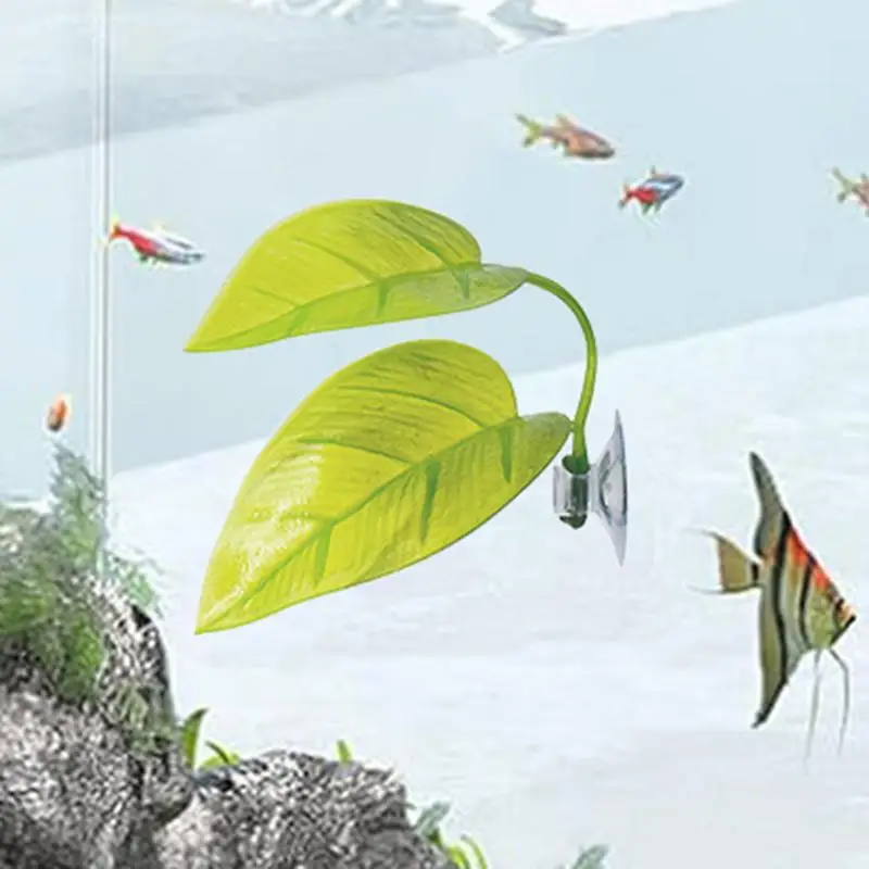 Гамак для рыб кровать Betta маленькие аквариумные листья рыбные яркая присоска