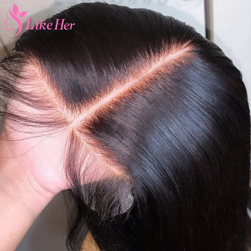 HD 4x4 Lace Closure With Baby Hair 100% Human Hair Closure For Women Remy Brazilian Invisible Straight Transparent Lace Closures