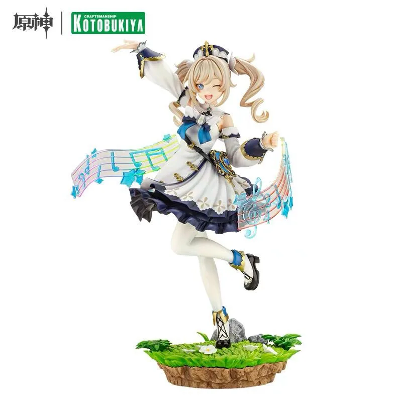 

Фигурка аниме «KOTOBUKIYA MiHoYo», ПВХ экшн-Фигурка «Барбара Genshin Impact», коллекционная кукла для мальчиков, оригинал, подарок 27 см