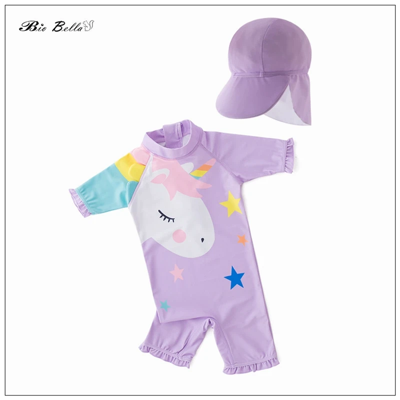 

Купальник Детский Эластичный для девочек 1-6 лет