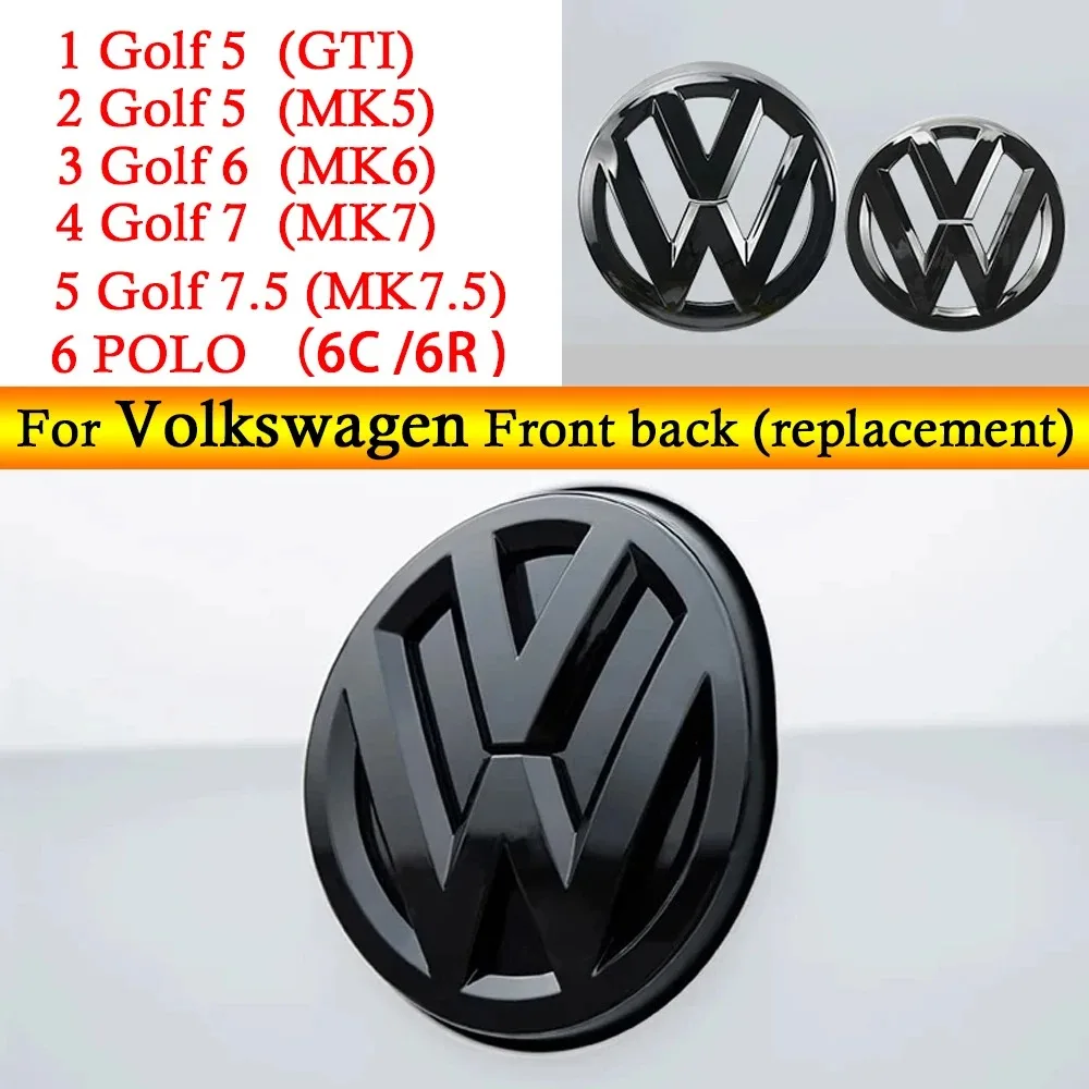 Фото Эмблема-накладка на капот, решетку радиатора, багажник для Volkswagen: Transporter T5, T6, Golf GTI MK5, MK6, MK7, MK7.5, Polo 6R, 6C №4