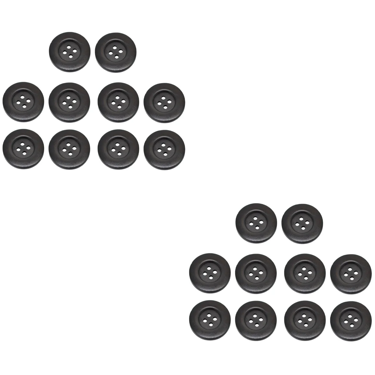 

Buttonssewing Holes Woodcrafts Holiday Embellishments Scrapbooking Christmas Table Scatter Wooden