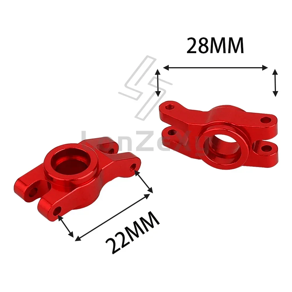 Для MJX Hyper Go 1/14 RC 14301 14302 14303 Автомобильная металлическая Сборка Передняя и задняя