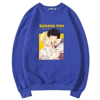 japanese anime banana fish harajuku streetwear hoodies women cartoon kawaii graphic sweatshirt cute manga autumn hoody female