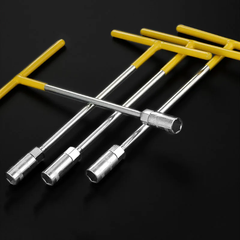 Шестигранный ключ с резиновым покрытием Т-образная ручка 8 мм 10 для ремонта